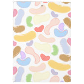 Jelly Beans Clipboard Klemmbrett (Rückseite)
