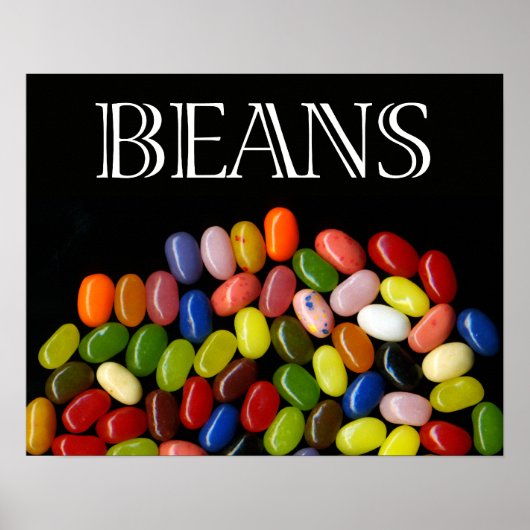 Jelly Beans Fine Art Print/Poster Poster (Vorne)