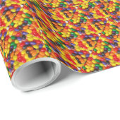 Jelly Beans Geschenkpapier (Rolleneckpunkt)