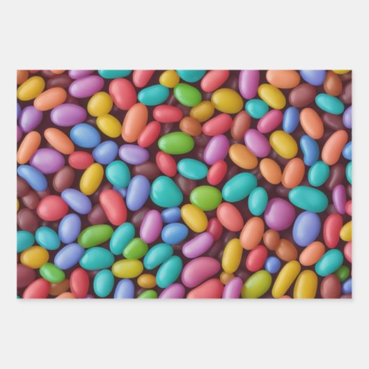 Jelly Beans Geschenkpapier Set (Vorderseite 3)