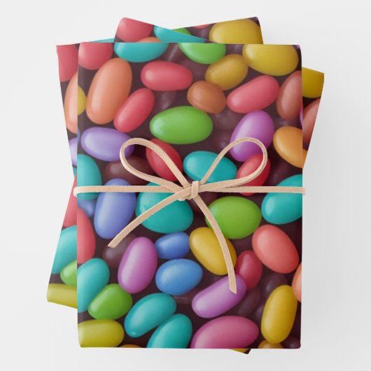Jelly Beans Geschenkpapier Set (Beispiel)