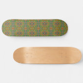 Jelly Beans Kariert Skateboard (Horizontal)