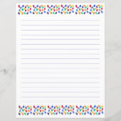 Jelly Beans Lined Stationery (Vorderseite)