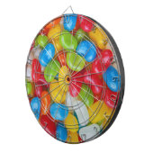 Jelly Beans, Rainbow Colored & Sweet Candy Dartscheibe (Vorderseite rechts)