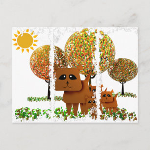 Jelly Beans Rule Postkarte