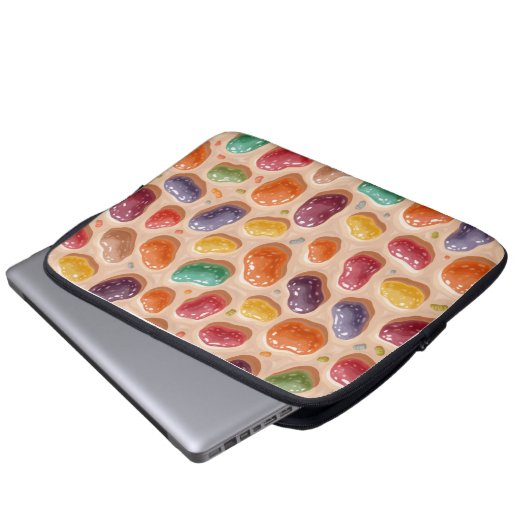 Jelly Bin's Beutel Laptopschutzhülle (Vorne Knopf)