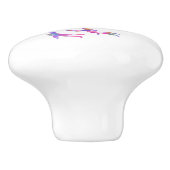 Jelly Bird Drawer Pull Keramikknauf (Seitenansicht)