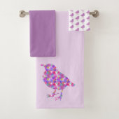 Jelly Birds Towel Set (Insitu)