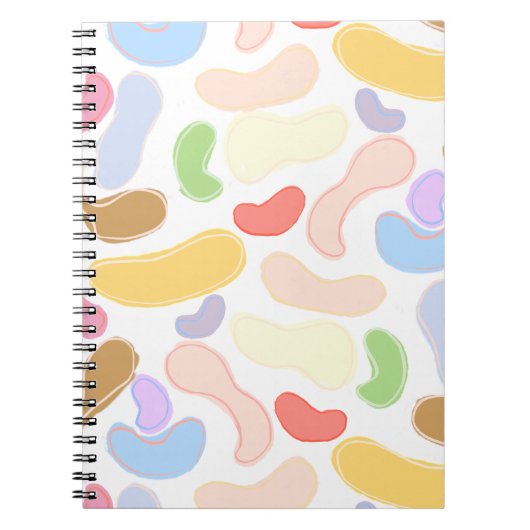 Jelly Boans Notebook Notizblock (Vorderseite)