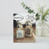 Jelly Boans Postkarte (Stehend Vorderseite)