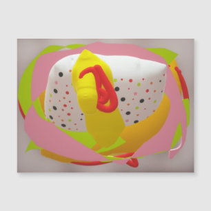 Jelly Candy Sweet Baby Hug Liebe Soft Cushion Magnetkarte