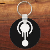 Jelly Crop Circle Schlüsselanhänger (Vorderseite)