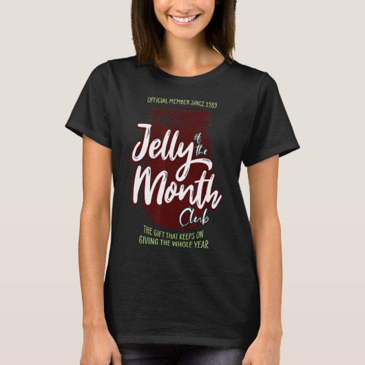 Jelly des monatlichen Clubspinns Christma T-Shirt (Vorderseite)