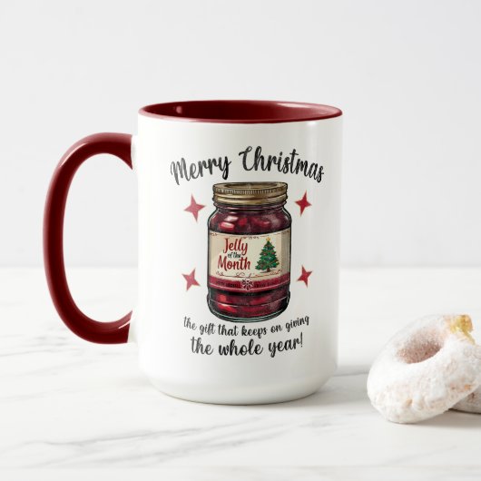 Jelly des Monats - Weihnachten Tasse (Mit Donut)
