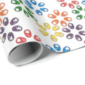 Jelly Deviled Eggs Wrapping Paper Geschenkpapier (Rolleneckpunkt)