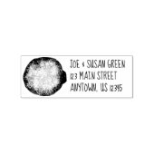 Jelly Donut Doughnut Feinschmecker Personalisierte Gummistempel (Prägung)