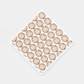 Jelly Donut Doughnut Hanukkah Chanukkah Sufganiyah Serviette (Ecke)