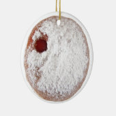 Jelly Donut Keramik Ornament (Rechts)