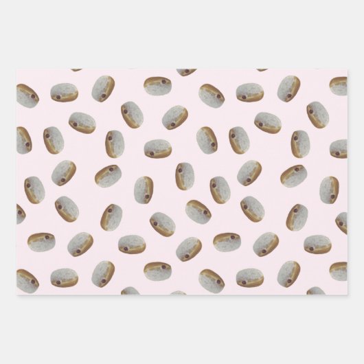 Jelly Donut Wrapping Paper Geschenkpapier Set (Vorderseite 2)