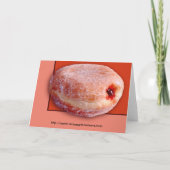 Jelly Fill Donut Karte (Rückseite)