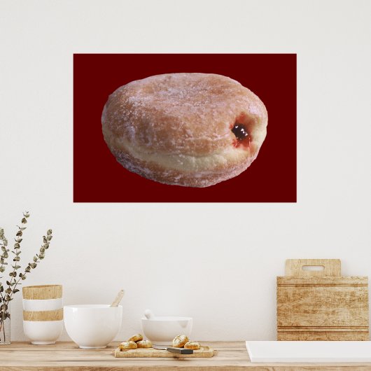 Jelly Fill Donut Poster (Küche)