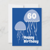 Jelly Fish 60. Blue Birthday (Vorderseite)
