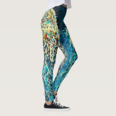 Jelly Fish Abstrakte Leggings (Rechts)