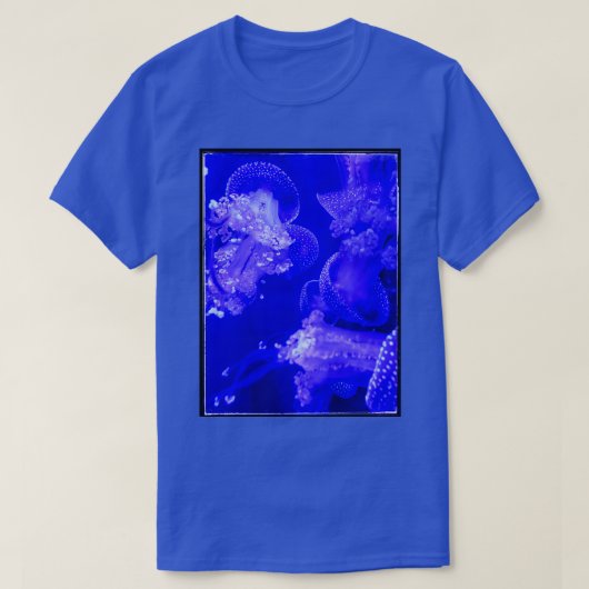 Jelly Fish Besuch T-Shirt (Design vorne)