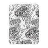 Jelly Fish Doodle Magnet (Vertikal)