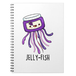 Jelly-fish Funny Jelly Jar Pun Notizblock
