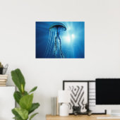 Jelly Fish Poster (Heimbüro)