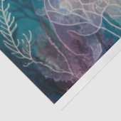 Jelly Fish Wasserfarbe Decoupage Tissue Paper Seidenpapier (Ausschnitt)