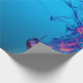 JELLY FISHES UNTERWASSER GESCHENKPAPIER (Ecke)
