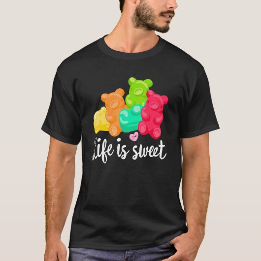 Jelly Gummy Soft Candy Fruchtsaft Kinder Gummy ca T-Shirt (Vorderseite)