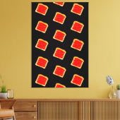 Jelly Jam Toasts Frühstücksliebhaber Toastbrot Leinwanddruck (Insitu (Wohnzimmer))