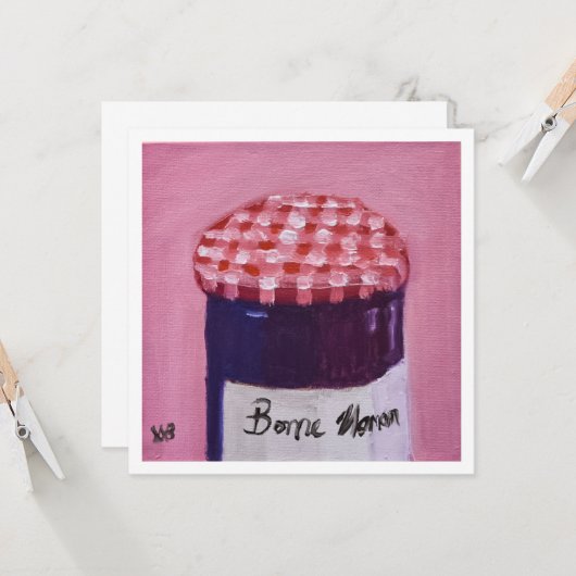 Jelly Karte (Vorderseite/Rückseite Beispiel)