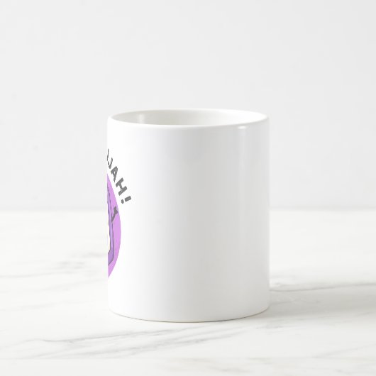 Jelly-llujah Funny Jelly Pun Kaffeetasse (Mittel)