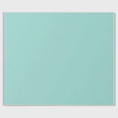 Jelly Mint Green Spring Summer Trending Color Geschenkpapier (Flach)