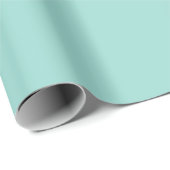 Jelly Mint Green Spring Summer Trending Color Geschenkpapier (Rolleneckpunkt)