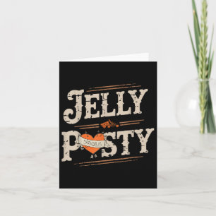 Jelly Personalisiert Vorname Cowboy Birthday Men Karte