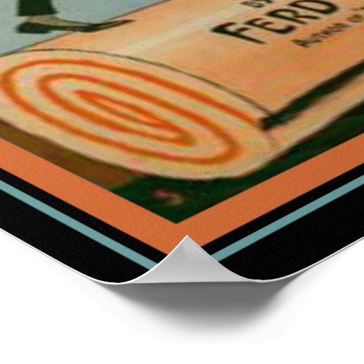 "Jelly Roll Blues" Fox Trot Sheet Music Cover Poster (Ecke)