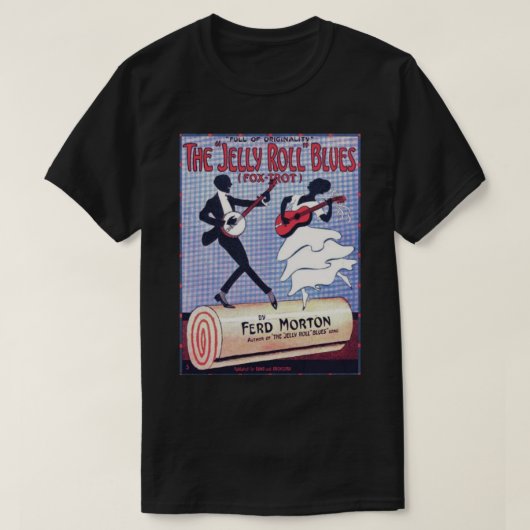 Jelly Roll Blues T-Shirt (Design vorne)