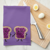 Jelly Sandwich Buddy Geschirrtuch (Viertel Falte)