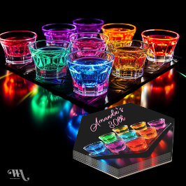 Jelly Shots Adult Cocktail Geburtstag Untersetzer