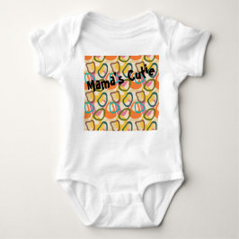 Jelly Squares Baby Strampler