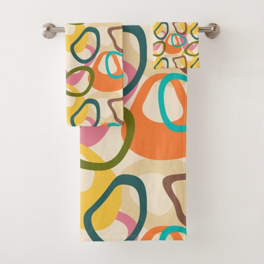 Jelly Squares Badhandtuch Set (Insitu)