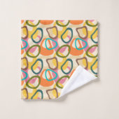 Jelly Squares Badhandtuch Set (Waschlappen)