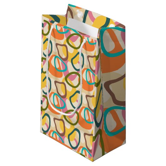 Jelly Squares Kleine Geschenktüte (Vorderseite Schrägansicht)