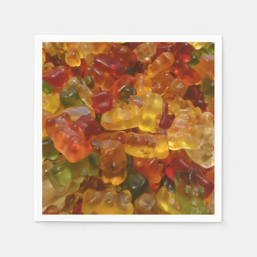 Jelly Süßigkeiten Serviette (Vorderseite)
