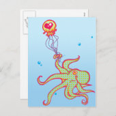 Jelly Valentine Postcard Feiertagspostkarte (Vorne/Hinten)